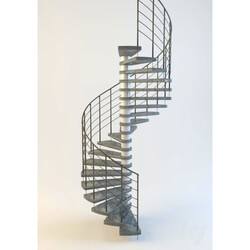 Staircase - spiral staircase 