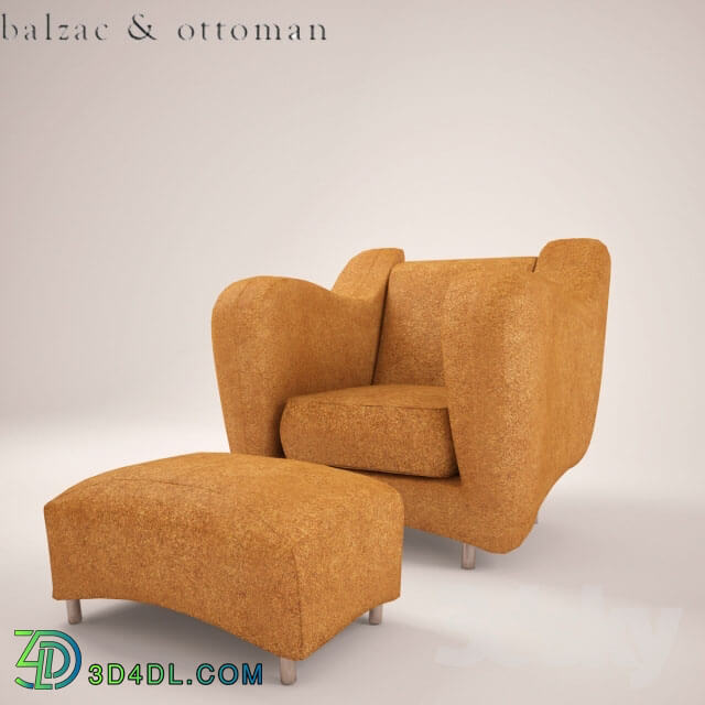 Arm chair - Armchair Balzak