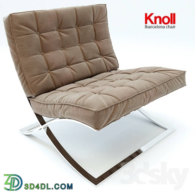 Arm chair - barcelona chair knoll