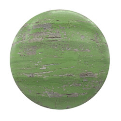 CGaxis-Textures Wood-Volume-02 green painted old wood (01) 