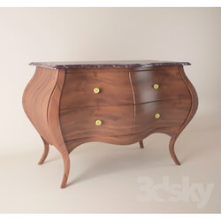 Sideboard _ Chest of drawer - Bombe chest 