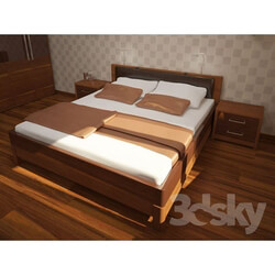 Bed - furniture for bedroom Nolte Gelbruck 