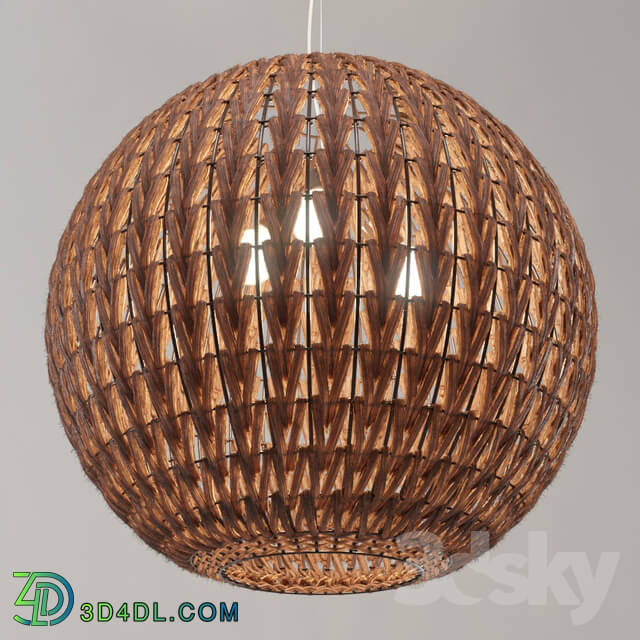 Ceiling light - Spherical wicker chandelier _Odeon Light Keni_