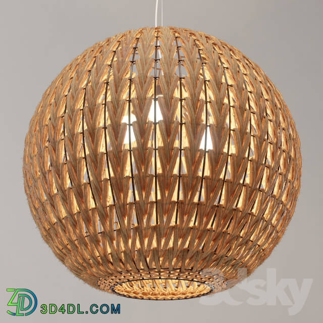 Ceiling light - Spherical wicker chandelier _Odeon Light Keni_