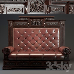 Sofa - Antique sofa 19-20 century. 