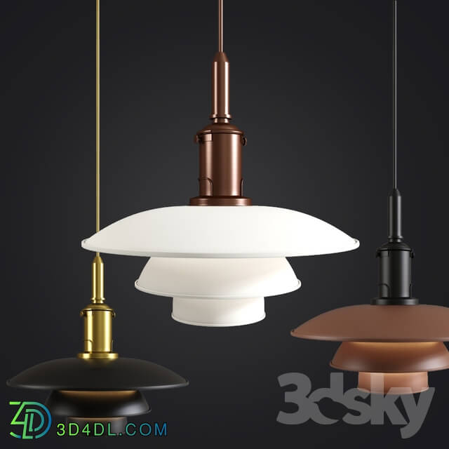 Ceiling light - Louis Poulsen Pendant Lamp - Colored