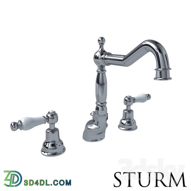 Faucet - 3 hole sink mixer STURM Emilia