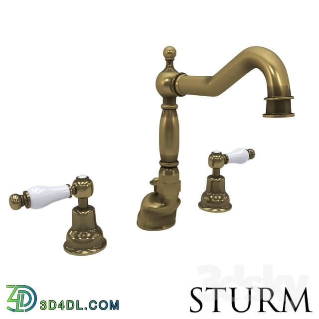 Faucet - 3 hole sink mixer STURM Emilia