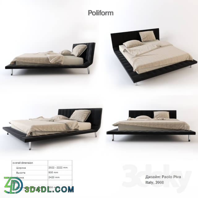 Bed - Poliform _ Onda