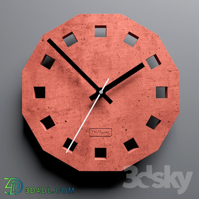 Other decorative objects - Brick Wall Clock