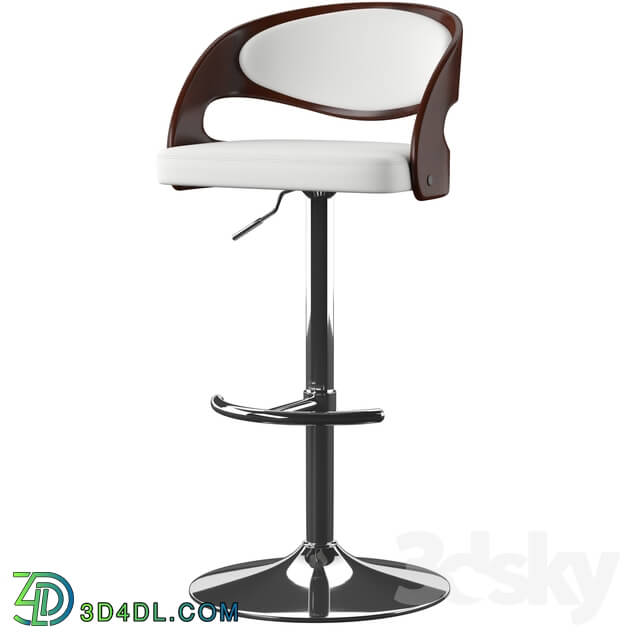 Chair - Cary Adjustable Height Swivel Bar Stool