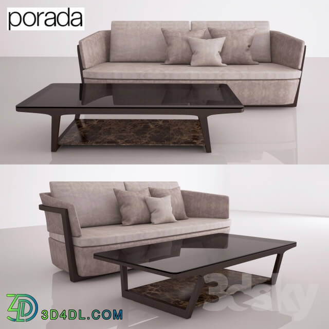 Sofa - Porada Arena Sofa Sofa 224 and table 150 Script