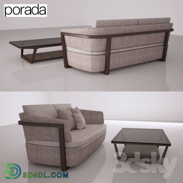 Sofa - Porada Arena Sofa Sofa 224 and table 150 Script