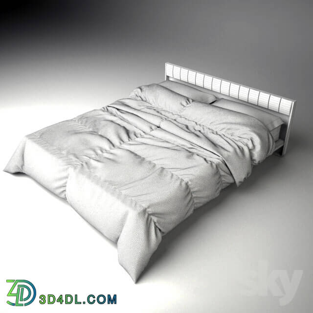 Bed - nordic cover bed