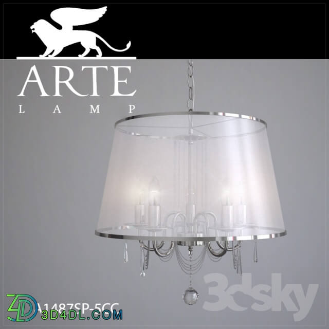 Ceiling light - Chandelier ARTE LAMP A1487SP-5CC