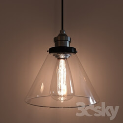 Ceiling light - The lamp in the industrial style 