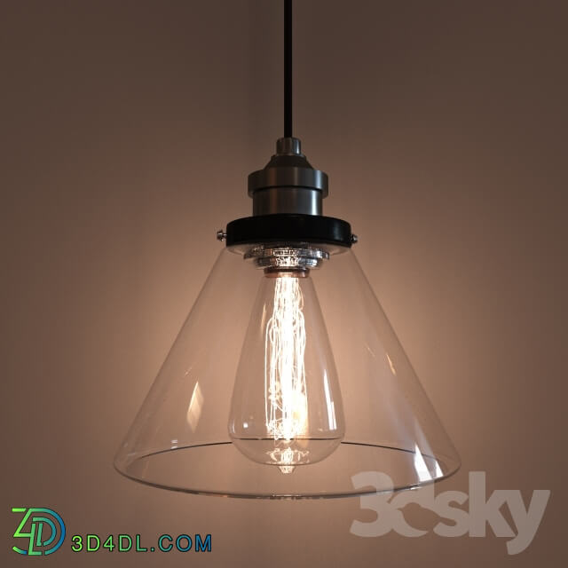 Ceiling light - The lamp in the industrial style