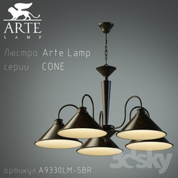 Ceiling light - Arte Lamp Cone A9330LM-5BR 