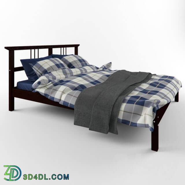 Bed - Set a blanket and pillows IKEA KUSTRUTA_ Dvali