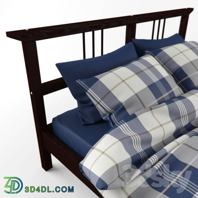 Bed - Set a blanket and pillows IKEA KUSTRUTA_ Dvali