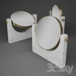 Bathroom accessories - pepe marble mirror 