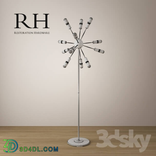 Floor lamp - SPUTNIK FILAMENT FLOOR LAMP