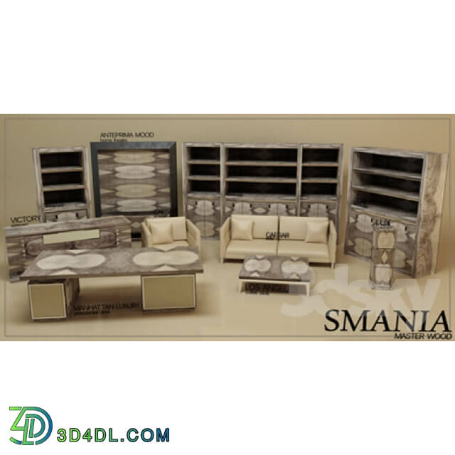 Office furniture - Smania furniture collection.