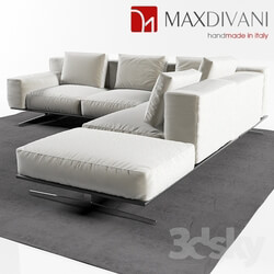 Sofa - MaxDivani Soft Levi 