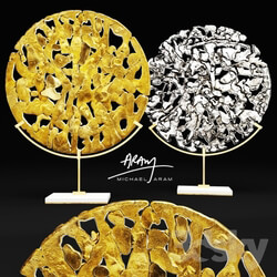 Other decorative objects - Michael Aram. Golden Disk. Horchow 