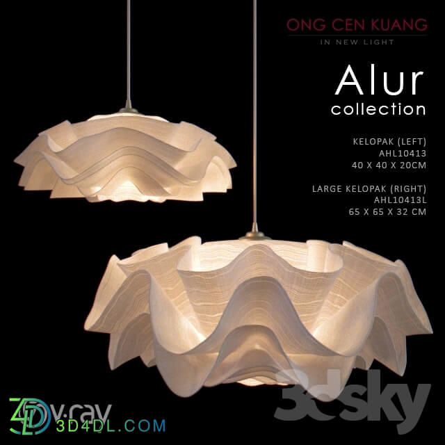 Ceiling light - ONG CEN KUANG Kelopak AHL10413 AHL10413L