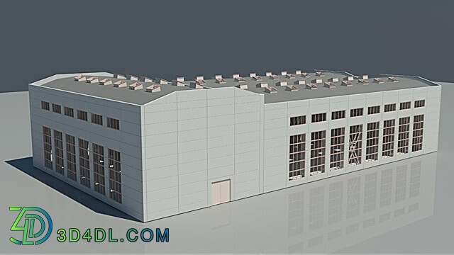 Building - Mnogoproletnoe Industrial Building