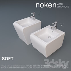 Toilet and Bidet - NOKEN ON SOFT 