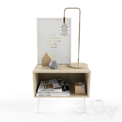 Other - Nightstand Decorative Set 