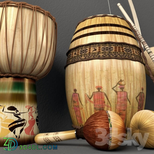 Musical instrument - africa musical instruments