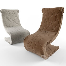 Arm chair - Chair with soft curves 