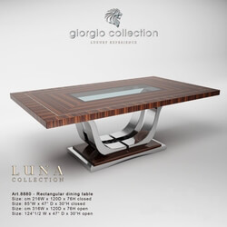 Table - Rectangular dining table 