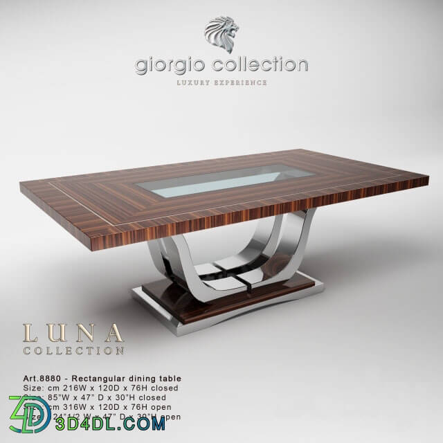 Table - Rectangular dining table