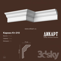 Decorative plaster - KT-310.120Hx75mm 
