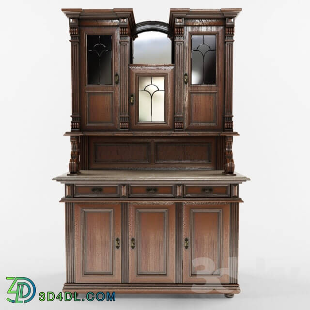 Wardrobe _ Display cabinets - Old_sideboard