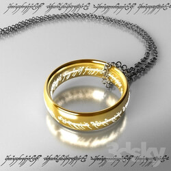 Other decorative objects - Single One Ring of Sauron _one ring_ 