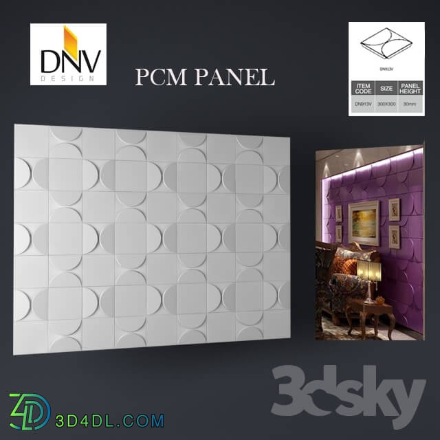 3D panel - PCM PANEL-02