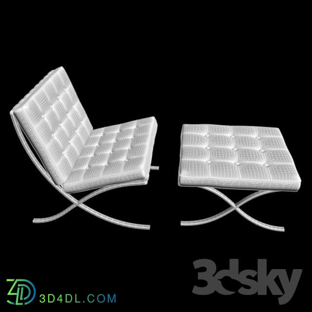 Arm chair - Barcelona_ Chair