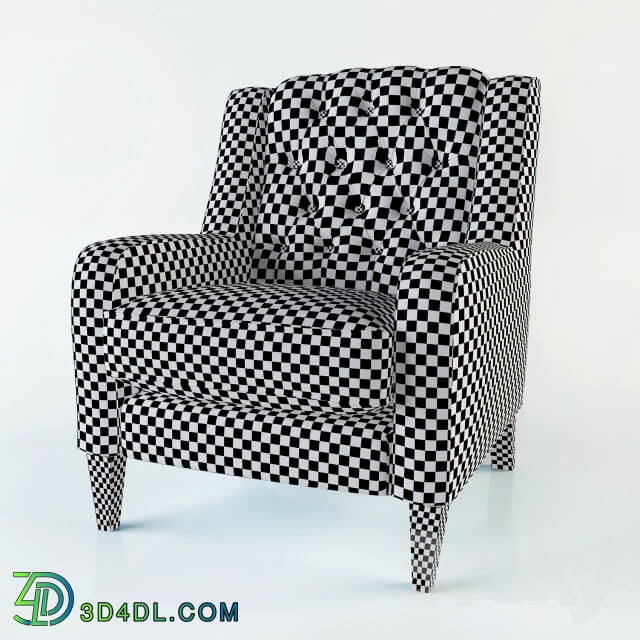 Arm chair - Bladon buttoned armchair Armchair