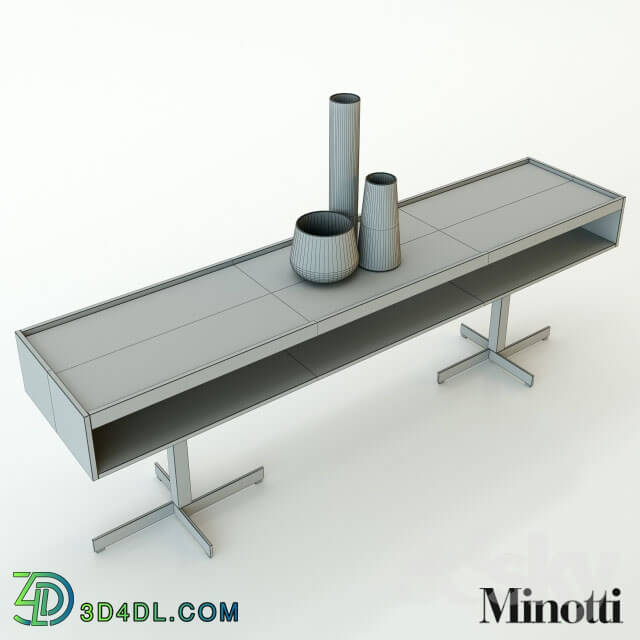 Table - Minotti close console table