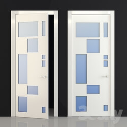 Doors - Door with glass inserts 