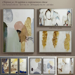 Frame - The collection of contemporary paintings _set-5_ 