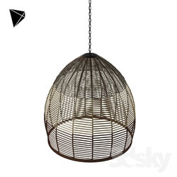 Ceiling light - Wicker Pendant Lamp 