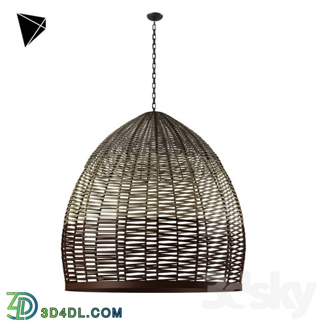 Ceiling light - Wicker Pendant Lamp