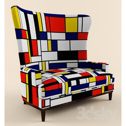 Sofa - Mondrian armchair 