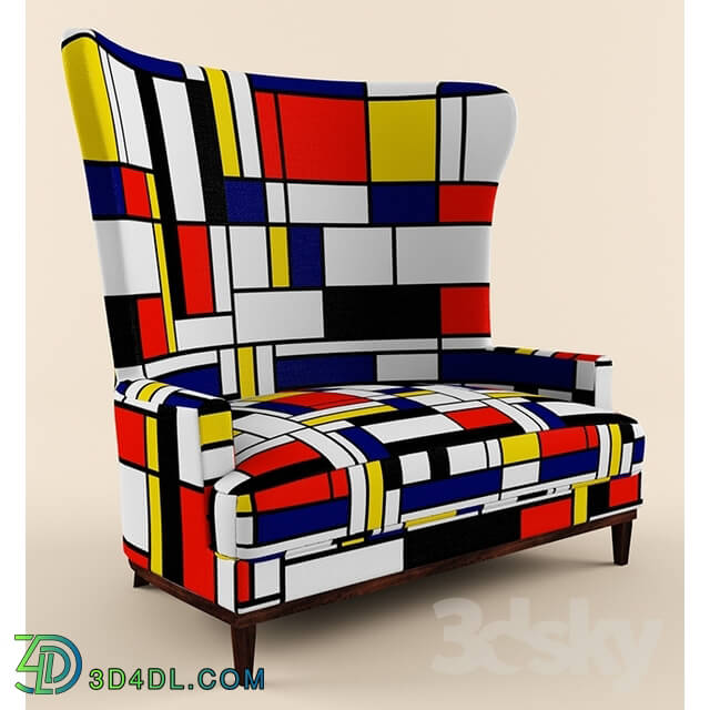 Sofa - Mondrian armchair